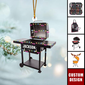Personalized Barbecue Tool Christmas Ornament-2024 New Release