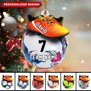 Personalized Soccer Ornament-Gifts For Soccer Players and Soccer Lovers-New Release