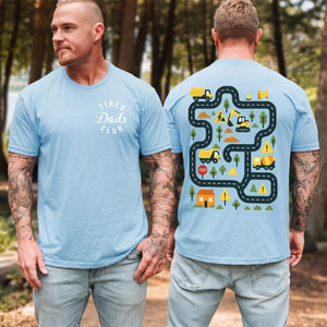 Tired Dads Club Shirt - Gift For Hardworking Dads