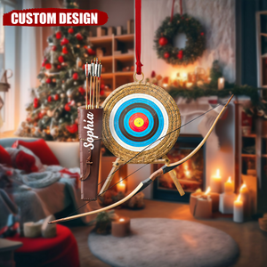 New Release Personalized Archery Set Ornament-Gifts For Archery Lover