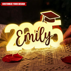 Class Of 2025 Graduation Personalized Light Box, Graduation Gift, Graduation Party Decoration