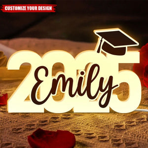 Class Of 2025 Graduation Personalized Light Box, Graduation Gift, Graduation Party Decoration