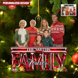 Personalized Photo Family Forever-Gift For Family Member