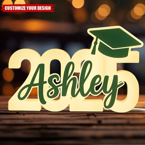 Class Of 2025 Graduation Personalized Light Box, Graduation Gift, Graduation Party Decoration