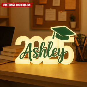 Class Of 2025 Graduation Personalized Light Box, Graduation Gift, Graduation Party Decoration
