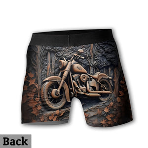 Strong Engine - Personalized Biker Men's Boxer Briefs