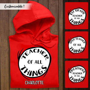 Father/Mother Of All Things Personalized Apparel Gift For Daddy/Mom-Happy Father's Day