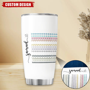 F*ck This Sh*t Hidden Message - Personalized Tumbler, Funny Gifts for Coworker, Friend