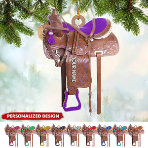 Personalized Horse Sadle Ornament-Gifts For Cowboys-2024 New Release