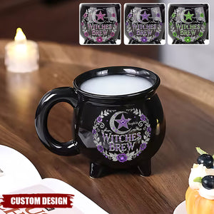 Witches Brew - Personalized Witch Cauldron Mug