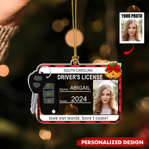 Personalized New Driver Ornament-Gifts For New Driver-2024 New Release