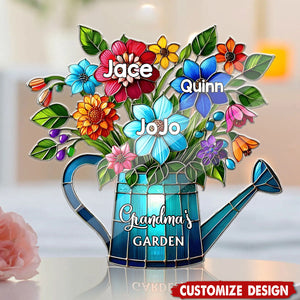 Grandma's Mom's Garden - Personalized Acrylic Plaque