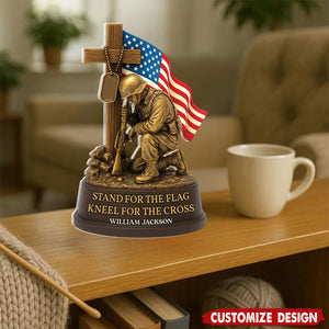 Veterans Military Acrylic Plaque - Personalized Gifts For Veteran
