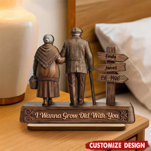 Personalized Wooden Plaque -Gift for Couple