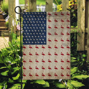 July 4th Flamingo American Garden Flag & House Flag-Gift For Flamingo Lovers