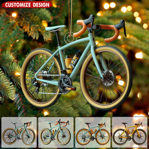 Personalized Road Bike Christmas Ornament – Gift For Cyclist