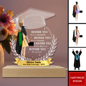 Happy Graduation - Personalized Custom LED Light