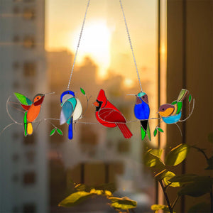 Gift For Bird Lovers-Bird Suncathcer Ornament