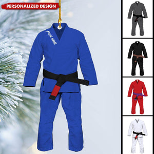 New Release Personalized Jiu Jitsu Uniform Ornament-Gifts For Jiu Jitsu Lovers