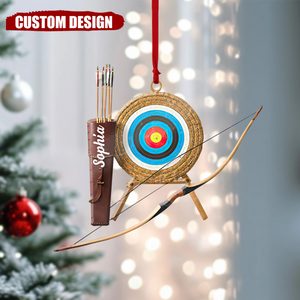 New Release Personalized Archery Set Ornament-Gifts For Archery Lover