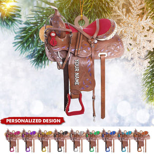 Personalized Horse Sadle Ornament-Gifts For Cowboys-2024 New Release