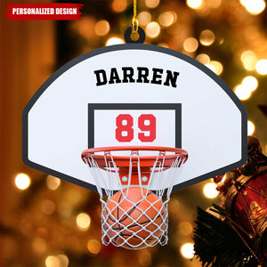 New Release Personalized Basketball Ornament-Gifts For Basketball Lovers
