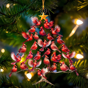 Cardinal Christmas Tree Ornament-Gift For Cardinal Lovers-New Release