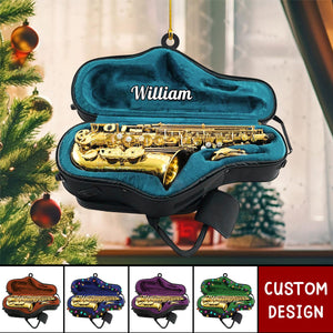 Personalized Saxophone Ornament-Gifts For Saxophonist-New Release