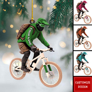 Personalized Mountain Bike Ornament - 2024 New Release