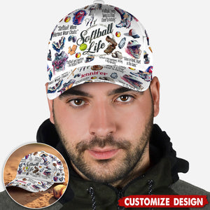 Softball Life - Personalized Softball Classic Cap