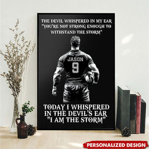 Okbands New Release-Personalized Rugby Poster-Gifts For Rugby Players
