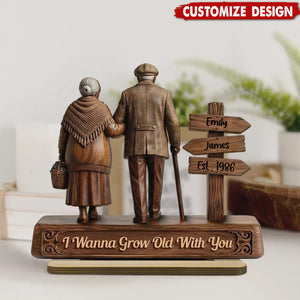 Personalized Wooden Plaque -Gift for Couple