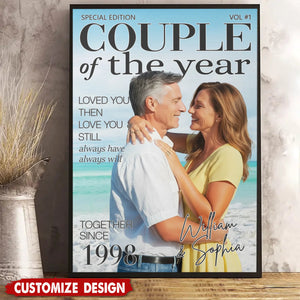 Choosing You Feels So Right - Personalized Couple Poster