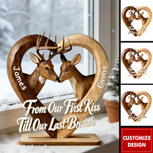 Personalized You & Me Wooden Plaque - Gift For Couple