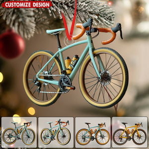 Personalized Road Bike Christmas Ornament – Gift For Cyclist