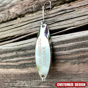 Personalized Engraved Fishing Lure - Gifts For Fishing Lover