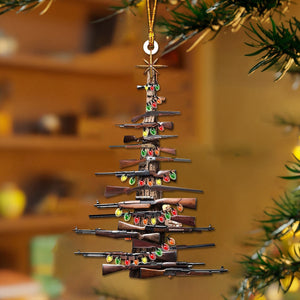 Hunting Christmas Tree Ornament, Gift for Hunters - 2024 New Release