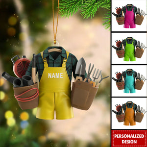 Personalized Garden Tools Christmas Ornament Gift for Garden Lovers