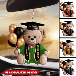 Time To Soar-Personalized Car Ornament-Graduation Gift For Family Or Friends