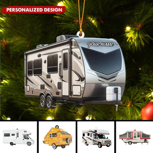 Personalized Camping Car Christmas Ornament-Gifts For Camping Lovers
