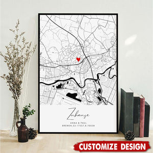 Personalized Couple Poster