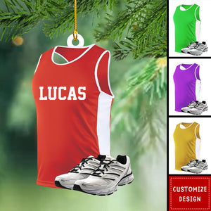 New Release Personalized Running Christmas Ornament - Gift For Runner