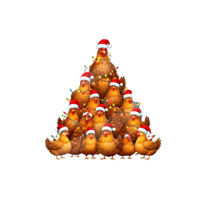 2024 New Release - Chicken Christmas Tree Ornament