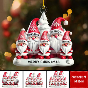 Personalized Merry Christmas Family Ornament-2024 New Release