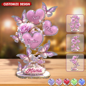 Personalized Shaped Acrylic Plaque - My Sweethearts Gift For Mom, Grandma