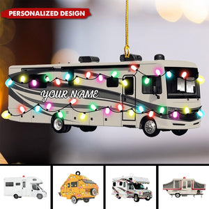 Personalized Camping Car Christmas Ornament-Gifts For Camping Lovers