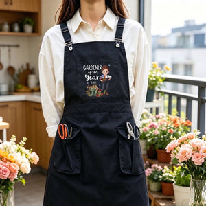 Personalized Garden Tool Apron, Outdoor Gardening Gift For Women, Gardener Apron Gift