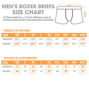 Strong Engine - Personalized Biker Men's Boxer Briefs