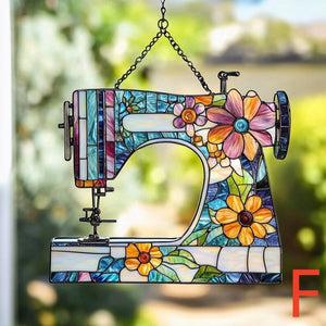 Cute Sewing Machine Suncatcher Ornament-Mother's Day Gift