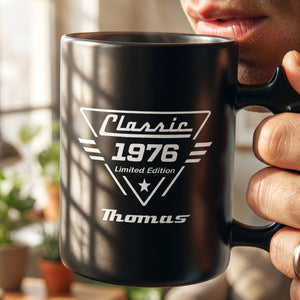 Classic Limited Edition Mug, Personalized Coffee Mug, Gift For Dad